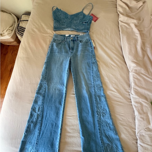 Good American Denim - Good American brand new matching set.